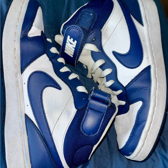 Nike Other - Nike Royal Blue and White High-Tops